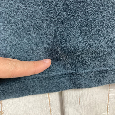 Montbell Shamis 男款夹克，L码，蓝色。这款涤纶抓绒夹克是完美的外套单品。产品编号：z00053868。