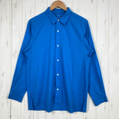 【Unisex M ブルー系】 Yamatomichi ( 山と道 ) ユーエル シャツ UL Shirt ポリエステル ウェア トップス インナー シャツ ロングスリーブシャツ 化繊 z00060562  化繊 ロングスリーブシャツ インナー シャツ トップス ウ