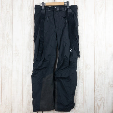 【Unisex S ブラック系】 Haglofs ( ホグロフス ) ゴアテックス ハードシェル ビブパンツ GORE-TEX Hard Shell Bib Pants ナイロン Unisex GORE-TEX Perfomance Shell ( ゴアテックス・パフ - 【公式】2ndGEAR（セカンドギア）Webショップ【登山用品・アウトドア用品専門 買取販売店】