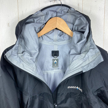 【男式 M 黑色系】 Montbell (蒙特贝) Thunder Pass Jacket 尼龙 徒步服饰 上衣 外套 冲锋衣 z00058364 冲锋衣 外套 夹克 上衣