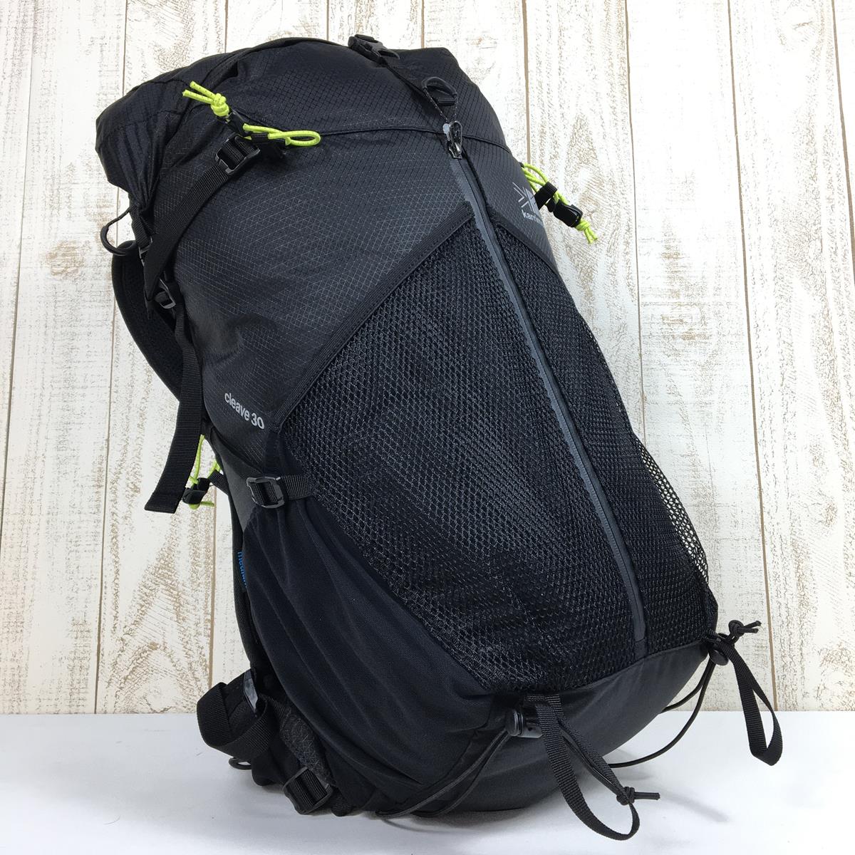 [OneSize 黑色] Karrimor Cleave 30 中号背包背包 501142 容量 [30L-54L] 背包袋存储