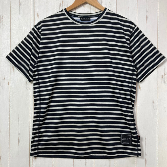 【Unisex 2 ブラック系】 Mountain Martial Arts | Mma ( マウンテンマーシャルアーツ ) ポーラテック パワードライ ボーダー ティー POLARTEC PD Border Tee ポリエステル ウェア トップス インナー シャツ