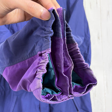 【Unisex S ネイビー系】 1993 Patagonia ( パタゴニア ) ガイド シェル Guide Shell Blueberry / Bright Purple / Bluegrass ビンテージ オリジナル 入手困難 ナイロン ウェア トップス アウタ