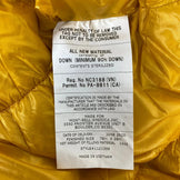 均码黄色 Montbell Down Hugger 800 #2 羽绒睡袋系统 (z00054892)