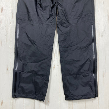 【Men's XL-Long ブラック系】 Montbell ( モンベル ) ストームクルーザー パンツ Men's Storm Cruiser Pants Men's GORE-TEX / GORE C-KNIT ナイロン ウェア ボトムス ロングパンツ レインシェル z0