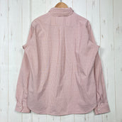 【Women's M レッド系】 Millet ( ミレー ) インセクト バリヤー チェックシャツ ロングスリーブ Insect Barrier Check Shirt Long Sleeve ポリエステル ウェア トップス インナー シャツ ロングスリーブシャツ