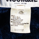 中性款中灰色1970年代Woolrich羊毛抓绒夹克。复古原创，难得一见的羊毛外套。产品编号：z00052859。