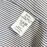 【Men's S グレー系】 Ridge Mountain Gear ( リッジマウンテンギア ) ベーシック ショートスリーブ シャツ ストライプ Basic Short Sleeve Shirt Stripe  Grey × White z00055797 G