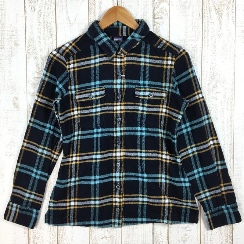 【Women's0 ネイビー系】 Patagonia ( パタゴニア ) フィヨルド フランネル シャツ Fjord Flannel Shirt レディース 53915 International Women's  コットン ロングスリーブシャツ インナー シャツ ト