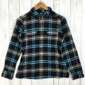 【Women's 0 ネイビー系】Patagonia ( パタゴニア ) フィヨルド フランネル シャツ Fjord Flannel Shirt レディース 53915 International Women's コットン ロングスリーブシャツ インナー シャツ トップス ウェア - 【公式】2ndGEAR（セカンドギア）Webショップ【登山用品・アウトドア用品専門 買取販売店】