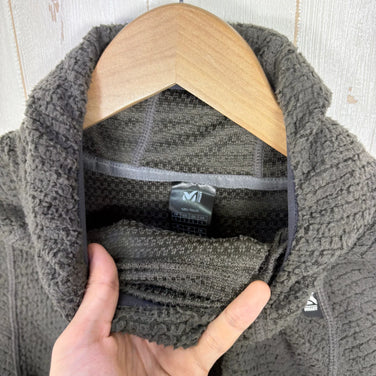 【Unisex L グレー系】 Millet ( ミレー ) スルー ウォーム フーディ Through Warm Hoodie ポリエステル ウェア トップス アウター ジャケット フリース z00058918  フリース アウター ジャケット トップス ウェア