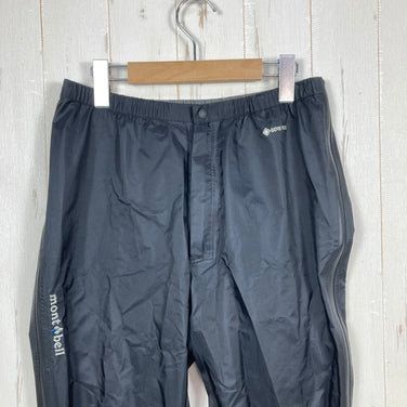 【Men's S ブラック系】 Montbell ( モンベル ) ストーム クルーザー フル ジップ パンツ Storm Cruiser Full Zip Pants ナイロン ウェア ボトムス ロングパンツ レインシェル z00055583  レインシェル ロン