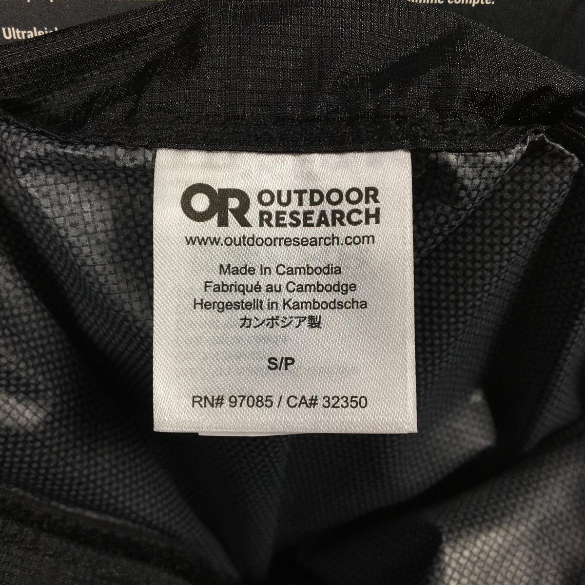 【Men's S ブラック系】 Outdoor Research ( アウトドアリサーチ ) ヘリウム ゲイター Helium Gaiters スパッツ パーテックスシールド防水透湿 279864/19844044 Men's Black ゲイター スパッツ ウェア