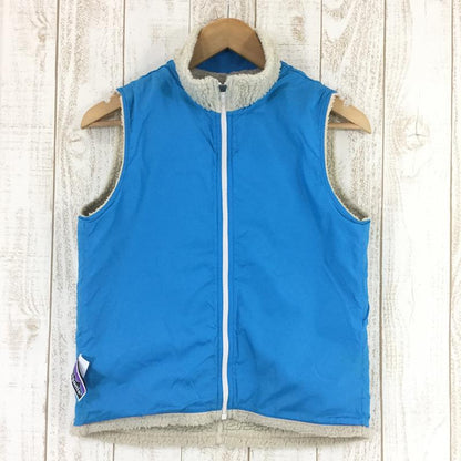 【Kid's L アイボリー系】 Patagonia ( パタゴニア ) キッズ レトロ エックス ベスト K'S Retro-X Vest 65617 International Kid's NLR ナチュラル×ラリマーブルー フリース ベスト トップス ウェア