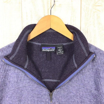 【女款L紫色】巴塔哥尼亚（Patagonia）Pyrenees 1/4 Zip Pyrenees 1/4-Zip 针织抓绒毛衣外套 51365 国际女款抓绒外套