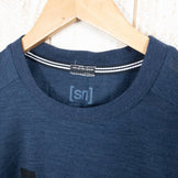 【Men's S ネイビー系】 Supernatural | Sn ( スーパーナチュラル ) エッセンシャル アイディー Tシャツ Essential Id Tee メリノウール Men's ウール ショートスリーブTシャツ クルーネック インナー シャツ トッ - 【公式】2ndGEAR（セカンドギア）Webショップ【登山用品・アウトドア用品専門 買取販売店】