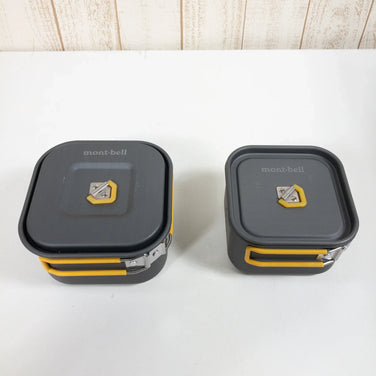 【OneSize グレー系】 Montbell ( モンベル ) アルパインクッカー スクエア 12+13 セット 1124599 クッカー コッフェル クックウェア - 【公式】2ndGEAR（セカンドギア）Webショップ【登山用品・アウトドア用品専門 買取販売店】