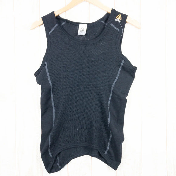【M ブラック系】 Aclima ( アクリマ ) ウールネット シングレット Woolnet Singlet メリノウール タンクトップ ノースリーブシャツ インナー シャツ トップス ウェア - 【公式】2ndGEAR（セカンドギア）Webショップ【登山用品・アウトドア用品専門 買取販売店】