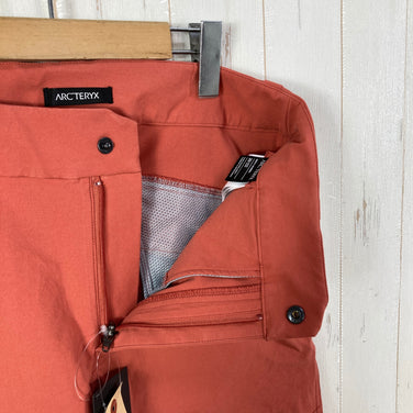 【Men's 30-Short ピンク系】 Arcteryx ( アークテリクス ) クロニン コットン パンツ Cronin Cotton Pant Stone Red コットン ウェア ボトムス ロングパンツ コットン z00059596 Stone Red コットン ロン