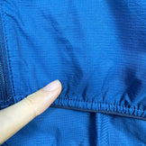 Men's Size Small Navy The North Face Swallowtail Vent Hoodie Nylon Windshell Jacket (z00055386)