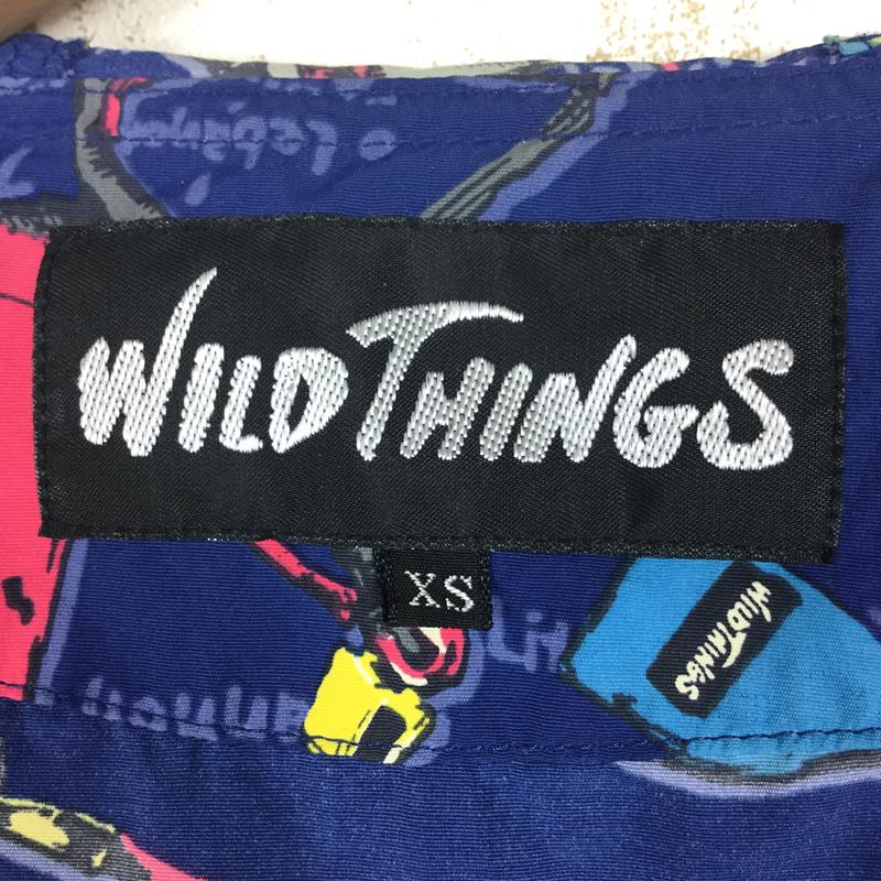 [女式 XS 蓝色] Wildthings River Guide 连帽衫登山装备 13SSWT006 女式合成纤维外套上衣