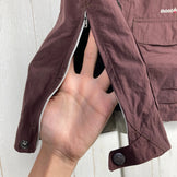 Montbell 女式中棕色徒步背心，尼龙防风背心（z00053763）