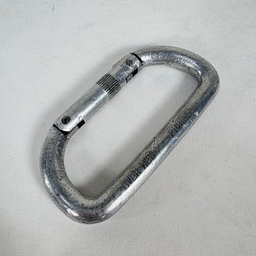 【OneSize シルバー系】 1970s Evernew ( エバニュー ) ヴィンテージ カラビナ 4個セット Vintage Carabiner 4-Piece Set PIONEER刻印 スクリューロック混在 ロッククライミングギア z00061781  ロ - 0