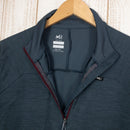 【Women's L チャコール系】 Millet ( ミレー ) キャスター ウール ジップ ロングスリーブ Castor Wool Zip Longsleeve ウール MIV01738 Women's ダークグレー | Dark Gray ロングスリーブシャツ イ - 【公式】2ndGEAR（セカンドギア）Webショップ【登山用品・アウトドア用品専門 買取販売店】