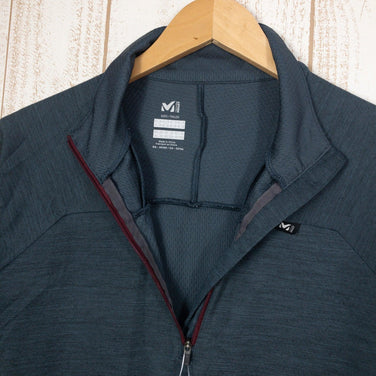 【Women's L チャコール系】 Millet ( ミレー ) キャスター ウール ジップ ロングスリーブ Castor Wool Zip Longsleeve ウール MIV01738 Women's ダークグレー | Dark Gray ロングスリーブシャツ イ - 【公式】2ndGEAR（セカンドギア）Webショップ【登山用品・アウトドア用品専門 買取販売店】