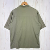 【Men's M グリーン系】 Houdini ( フーディニ ) コスモ シャツ Cosmo Shirt ポリエステル ウェア トップス インナー シャツ ショートスリーブシャツ 化繊 z00059052  化繊 ショートスリーブシャツ インナー シャツ トップス