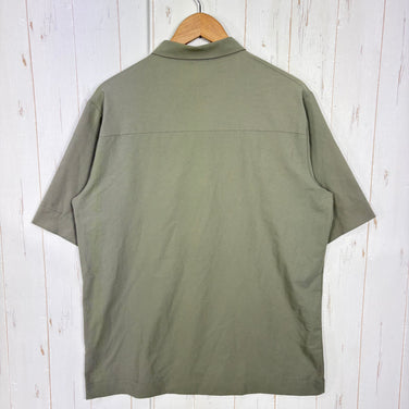 【Men's M グリーン系】 Houdini ( フーディニ ) コスモ シャツ Cosmo Shirt ポリエステル ウェア トップス インナー シャツ ショートスリーブシャツ 化繊 z00059052  化繊 ショートスリーブシャツ インナー シャツ トップス