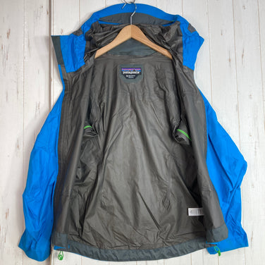 【Men's XS ブルー系】 2013 Patagonia ( パタゴニア ) スーパーセル ジャケット Super Cell Jacket LRM ナイロン ウェア トップス アウター ジャケット レインシェル z00055874 LRM レインシェル アウター