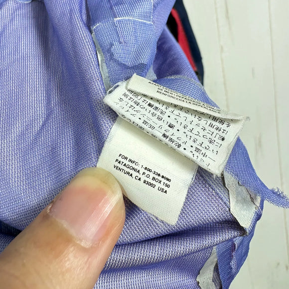 【Men's S レッド系】 1997 Patagonia ( パタゴニア ) トリオレット ジャケット TRIOLET JACKETS Burnt Chili / Classic Navy ナイロン ウェア トップス アウター ジャケット ハードシェル z000