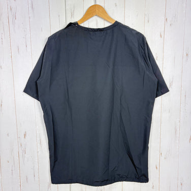 【Unisex M ブラック系】 Houdini ( フーディニ ) ウェザー ティー Weather Tee 159784 true black z00058236 true black 化繊 ショートスリーブTシャツ クルーネック インナー シャツ トップス ウェ