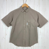 Women's Small Beige Ridge Mountain Gear Basic Short Sleeve Shirt, Tawny Brown, Polyester, Top, Undershirt