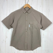 【Women's S ベージュ系】 Ridge Mountain Gear ( リッジマウンテンギア ) ベーシック ショートスリーブ シャツ Basic Short Sleeve Shirt Tawny Brown ポリエステル ウェア トップス インナー シャツ シ