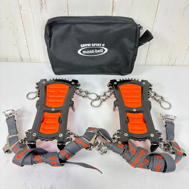 【OneSize オレンジ系】 Montbell ( モンベル ) スノー スパイク 6 Snow Spike 6 OG アルミ ウィンターギア クランポン アイゼン z00057405 OG クランポン アイゼン ウィンターギア
