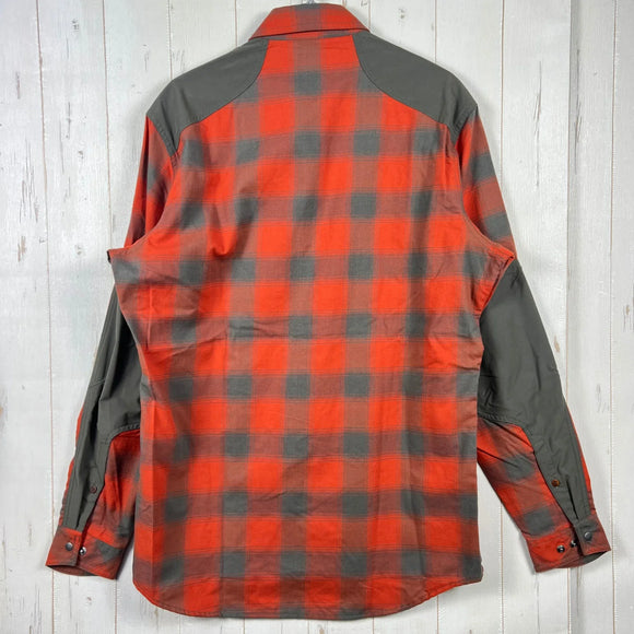 【Men's M ブラウン系】 Norrona ( ノローナ ) スヴァールバル フランネル シャツ メンズ Svalbard Flannel Shirt M's 2404-19 5516 ROOIBOS TEA/SLATE GREY z00056106 5516