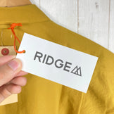 Men's Small Yellow Ridge Mountain Gear Basic Short Sleeve Shirt in Rustic Mustard, Polyester, Top, Undershirt