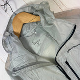 Men's Small Gray Black Diamond Distance Wind Shell Nylon Jacket/Outerwear (z00055412)