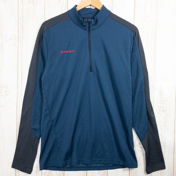 【Men's L ネイビー系】 Mammut ( マムート ) エクセレンス ウール ジップ シャツ Excellence Wool Zip Shirts ポリエステル 1041-09190 Men's 化繊 ロングスリーブシャツ インナー シャツ トップス ウェ - 【公式】2ndGEAR（セカンドギア）Webショップ【登山用品・アウトドア用品専門 買取販売店】
