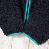 Patagonia Retro-X 女款抓绒开衫，中号海军蓝。防风绒连帽夹克。已停产，难觅踪影。产品编号：23065。国际品牌女款抓绒外套/上衣。