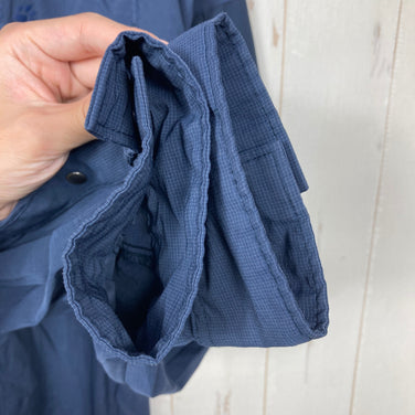 【Men's S ネイビー系】 Jackwolfskin ( ジャックウルフスキン ) QMC ライト シャツ QMC Light Shirt ナイロン ウェア トップス インナー シャツ ロングスリーブシャツ 化繊 z00060300  化繊 ロングスリーブシャツ