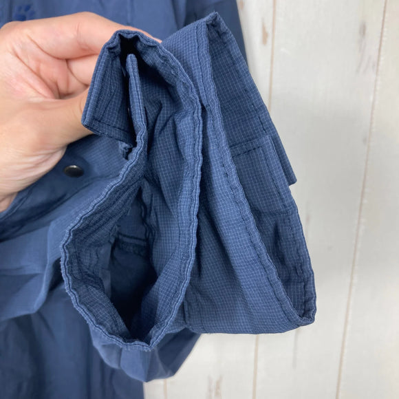 【Men's S ネイビー系】 Jackwolfskin ( ジャックウルフスキン ) QMC ライト シャツ QMC Light Shirt ナイロン ウェア トップス インナー シャツ ロングスリーブシャツ 化繊 z00060300  化繊 ロングスリーブシャツ