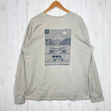 【Men's L ベージュ系】 Mountain Hardwear ( マウンテンハードウェア ) リググラフィック リラックスド ロングスリーブ コットン ウェア トップス インナー シャツ ロングスリーブTシャツ クルーネック コットン z00059505  コ
