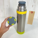 【OneSize シルバー系】 Thermos ( サーモス ) 山専用 ステンレス ボトル Mountain Stainless Steel Vacuum Bottle ライムグリーン LMG 0.9L 高保温 山専用 ステンレス ハイドレーションイクイップメント