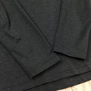【Men's M チャコール系】 Foxfire ( フォックスファイヤー ) トランスウェット サーマル デルタ モック Ts Thermal Delta Mock ポリエステル 5115028 Asian Men's 化繊 ロングスリーブTシャツ クルーネック - 【公式】2ndGEAR（セカンドギア）Webショップ【登山用品・アウトドア用品専門 買取販売店】