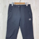 【女士 S 黑色系】 猛犸象 ( Mammut ) Trekkers 3.0 软壳裤 亚洲版 Trekkers 3.0 SO Pants AF 尼龙 徒步服饰 下装 长裤 软壳 z00057374 软壳