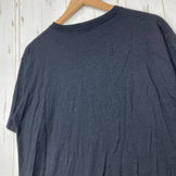 【Men's L ブラック系】 Elkex（エルケクス） メリノウール クルーネック ティー Merino Wool Crew Neck Tee メリノウール ウェア トップス インナー シャツ ショートスリーブTシャツ クルーネック ウール z00059317