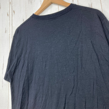 【Men's L ブラック系】 Elkex（エルケクス） メリノウール クルーネック ティー Merino Wool Crew Neck Tee メリノウール ウェア トップス インナー シャツ ショートスリーブTシャツ クルーネック ウール z00059317